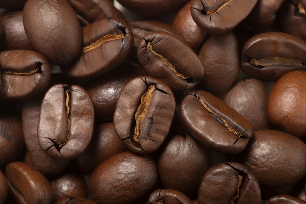 Coffee beans backgrounds ammunition freshness. AI generated Image by rawpixel.