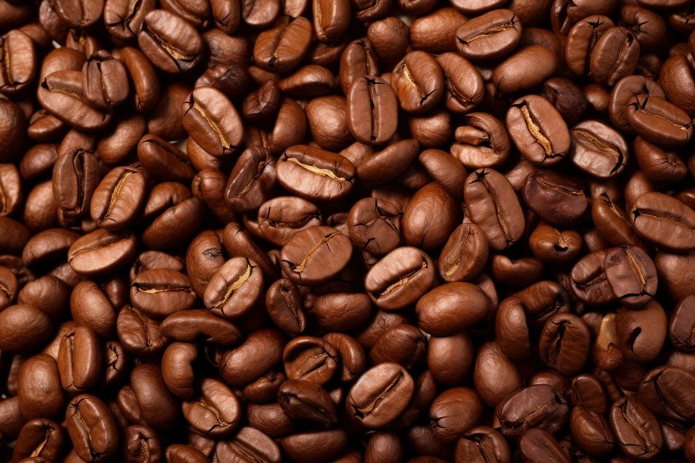Coffee beans backgrounds abundance freshness. AI generated Image by rawpixel.