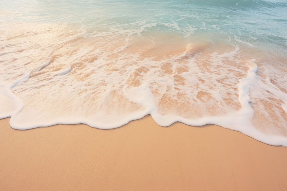  Nature background beach backgrounds outdoors. AI generated Image by rawpixel.