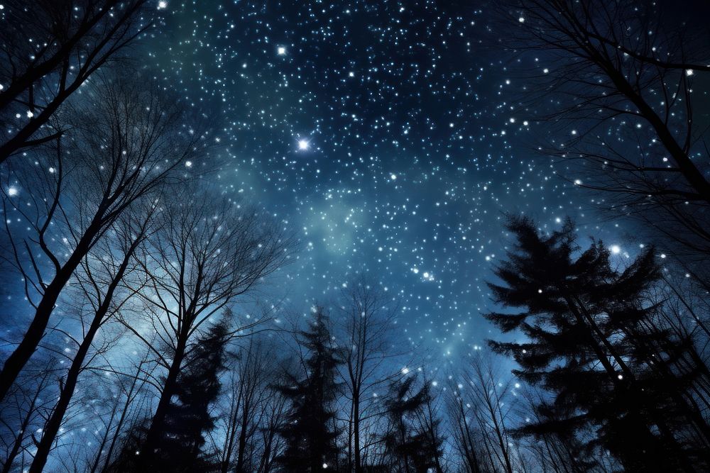  Nature background sky astronomy outdoors. AI generated Image by rawpixel.