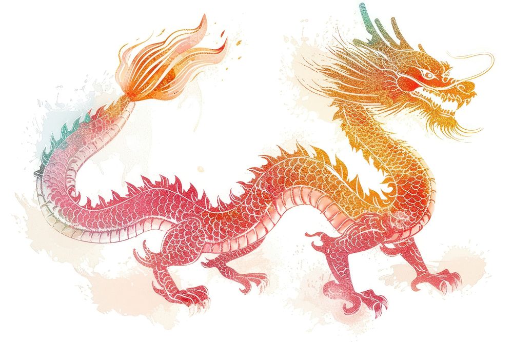 Chinese dragon representation creativity tradition.