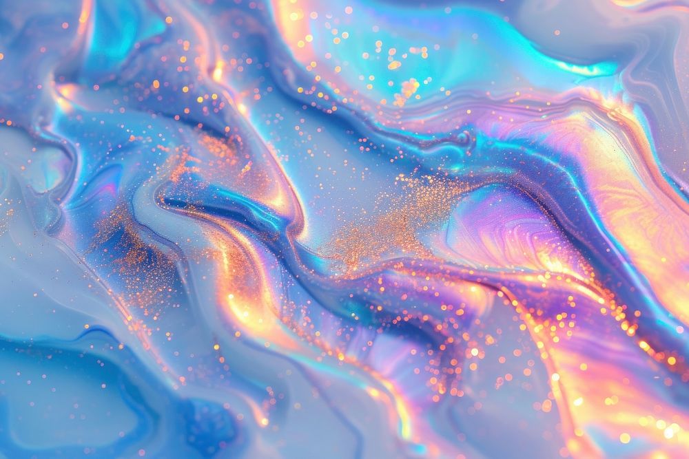 Marble texture backgrounds rainbow blue.