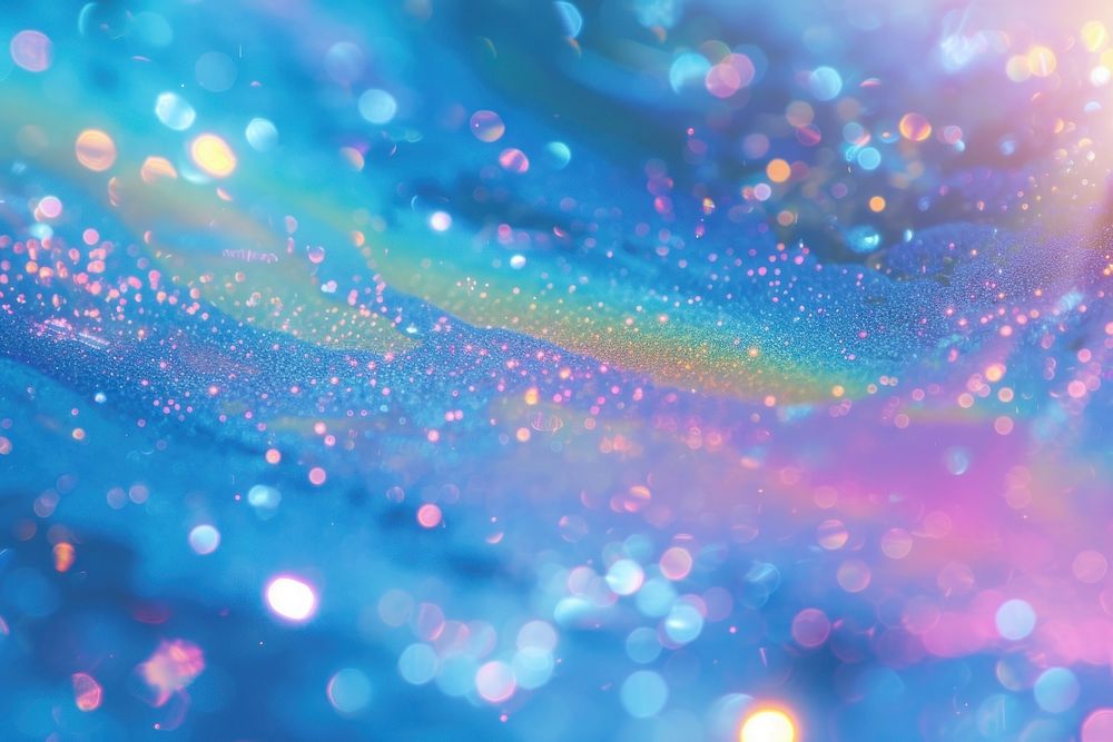 Oil drop texture glitter backgrounds rainbow.