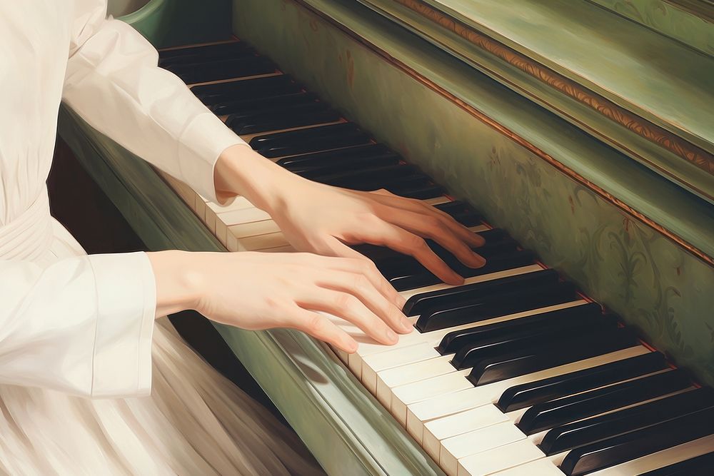 Piano music keyboard musician.