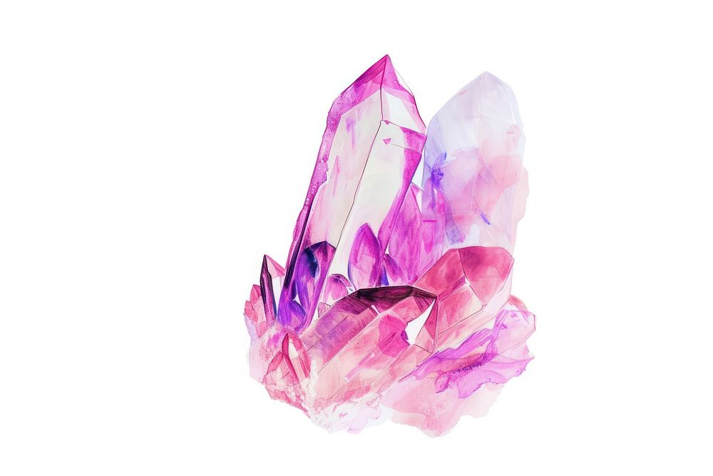 Crytal amethyst mineral jewelry.