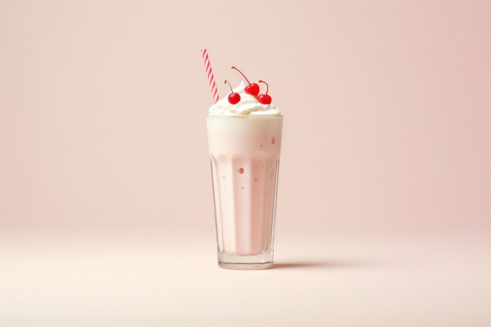 Milkshake smoothie dessert drink.