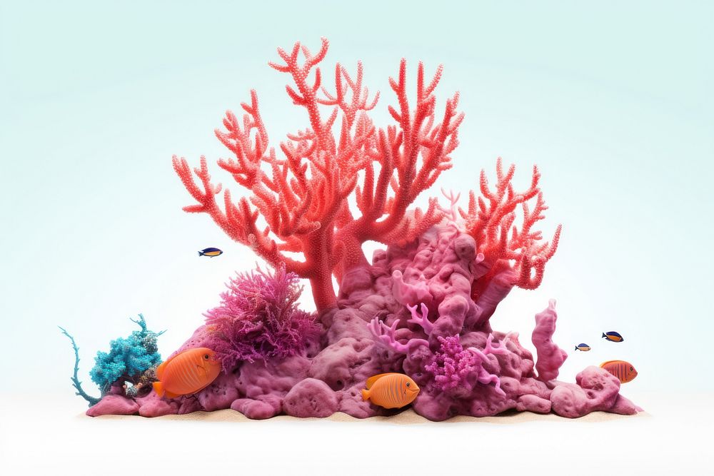 Coral reef aquarium nature fish.