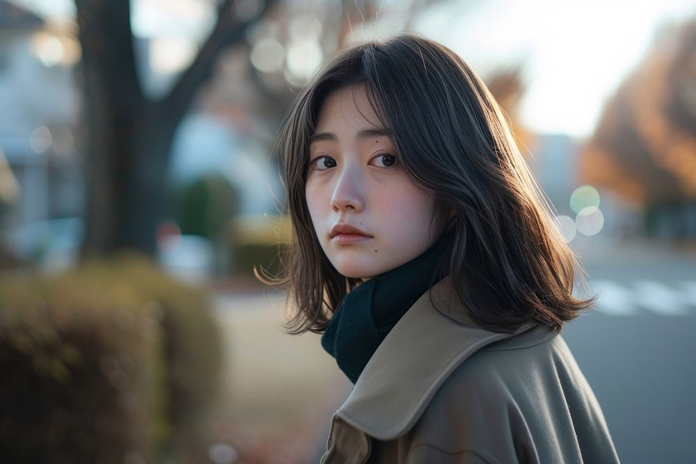 Japan teenage portrait street adult.