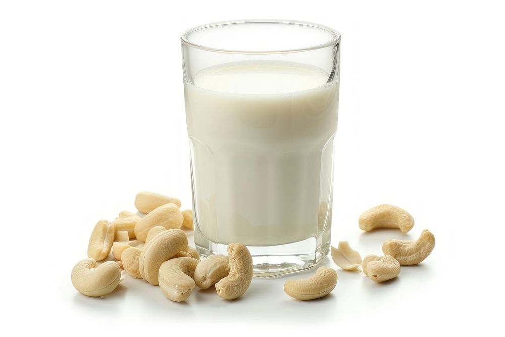 Photo of cashew milk dairy food nut.