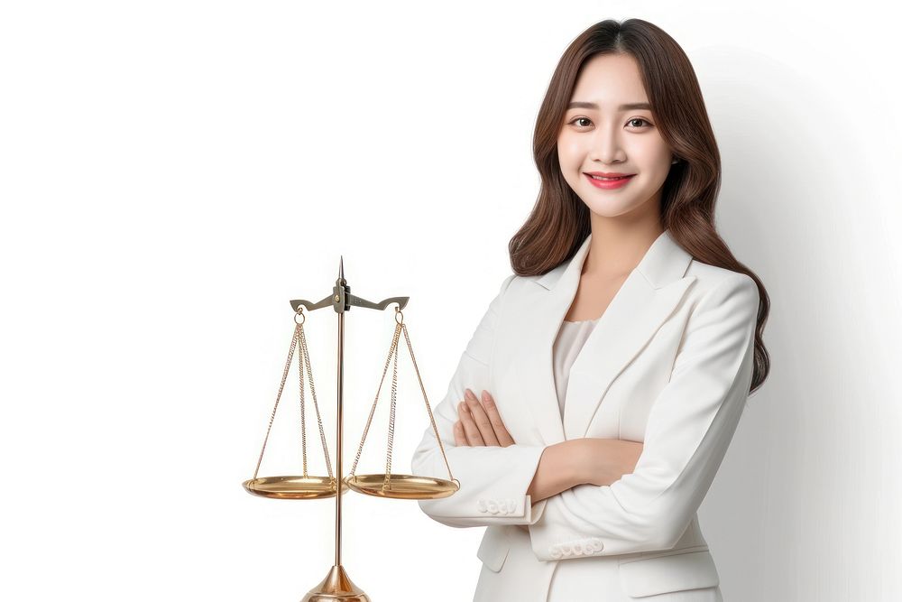 China working woman lawyer portrait adult smile.