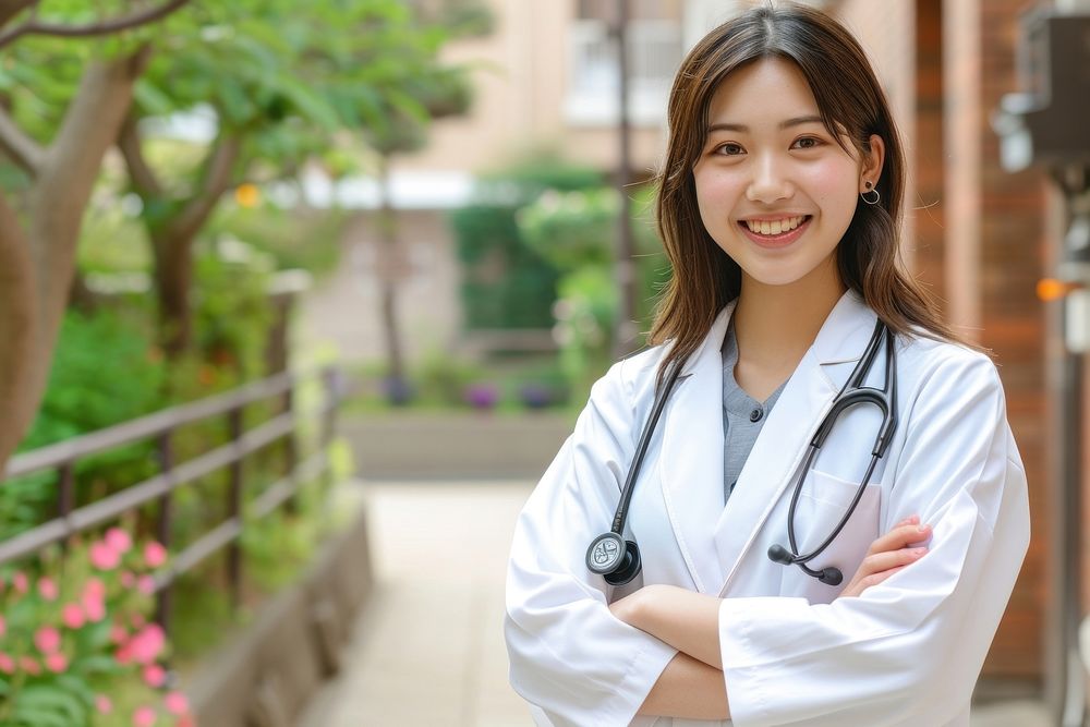 Japan nurse doctor architecture stethoscope.