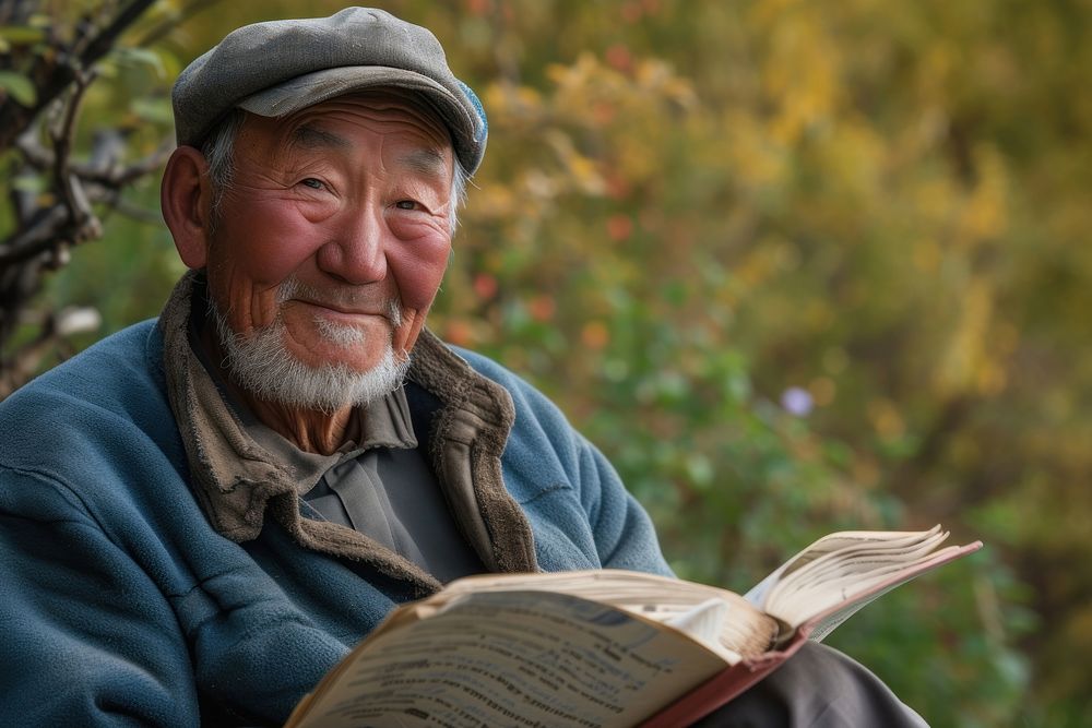 Mongolia writer portrait reading adult.