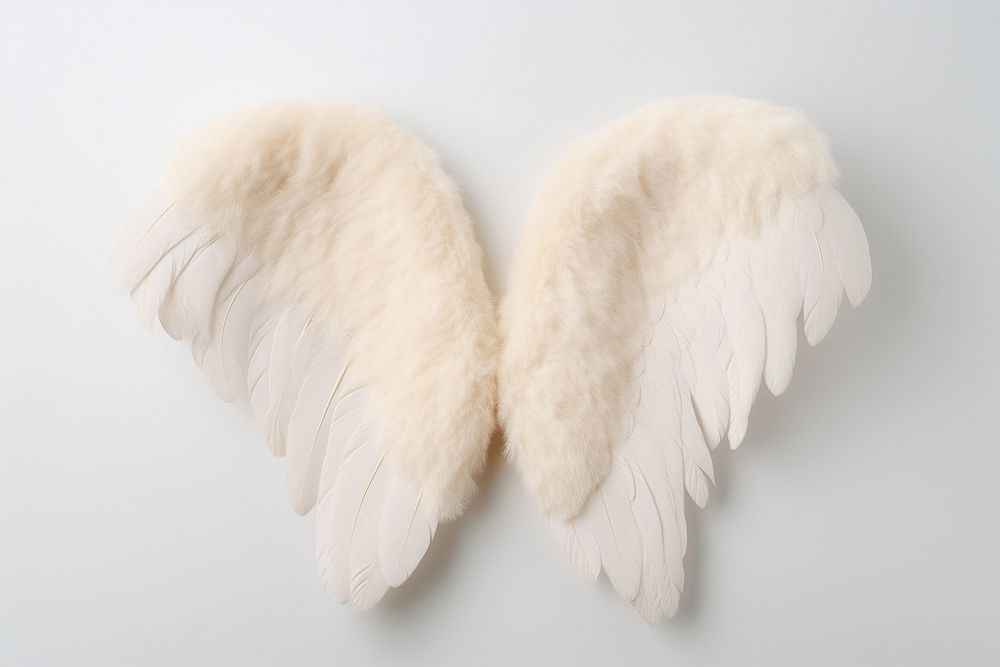 Plushie wings angel white archangel.