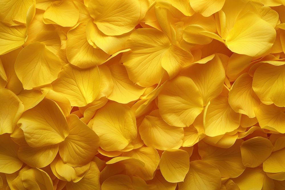 Yellow flowers petals plant backgrounds freshness.