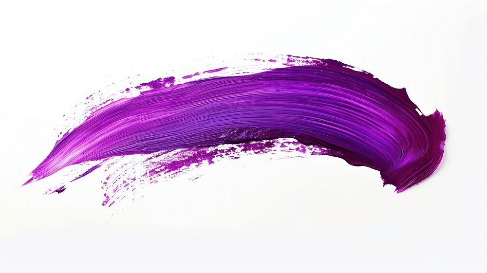 Purple brush stroke backgrounds paint white background.