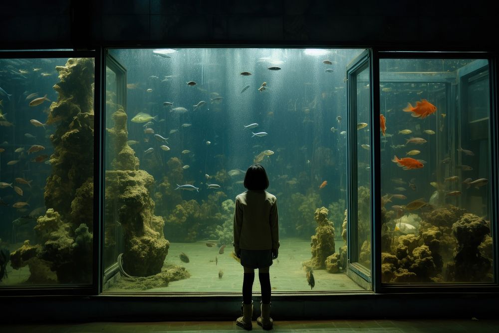 Aquarium nature animal fish.