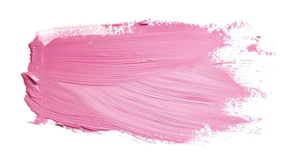 Rectangle brush stroke backgrounds paint pink.
