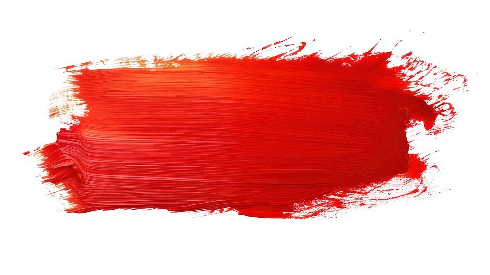 Rectangle brush stroke backgrounds paint red.