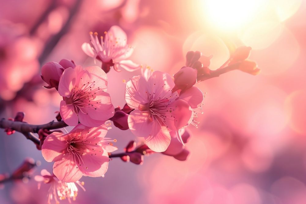 Blossom reflect sunlight wallpaper outdoors flower nature.