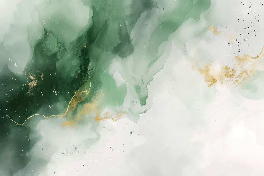 Cloud watercolor background backgrounds painting green.
