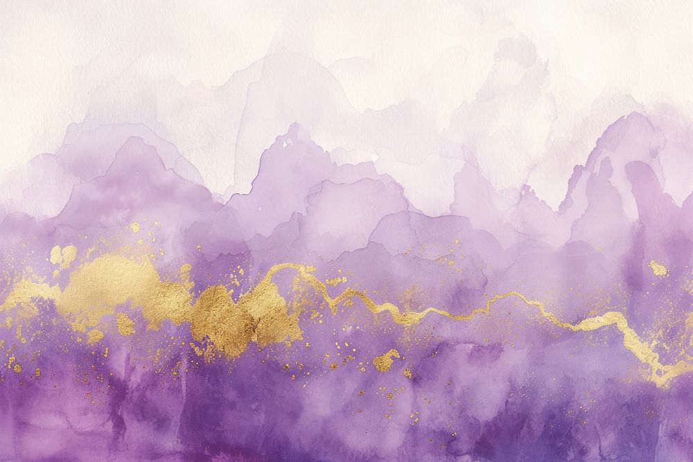 Cloud watercolor background painting purple backgrounds.