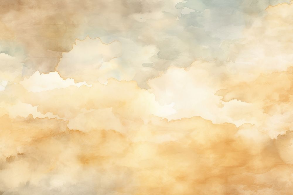 Cloud in the sky watercolor background backgrounds outdoors painting.