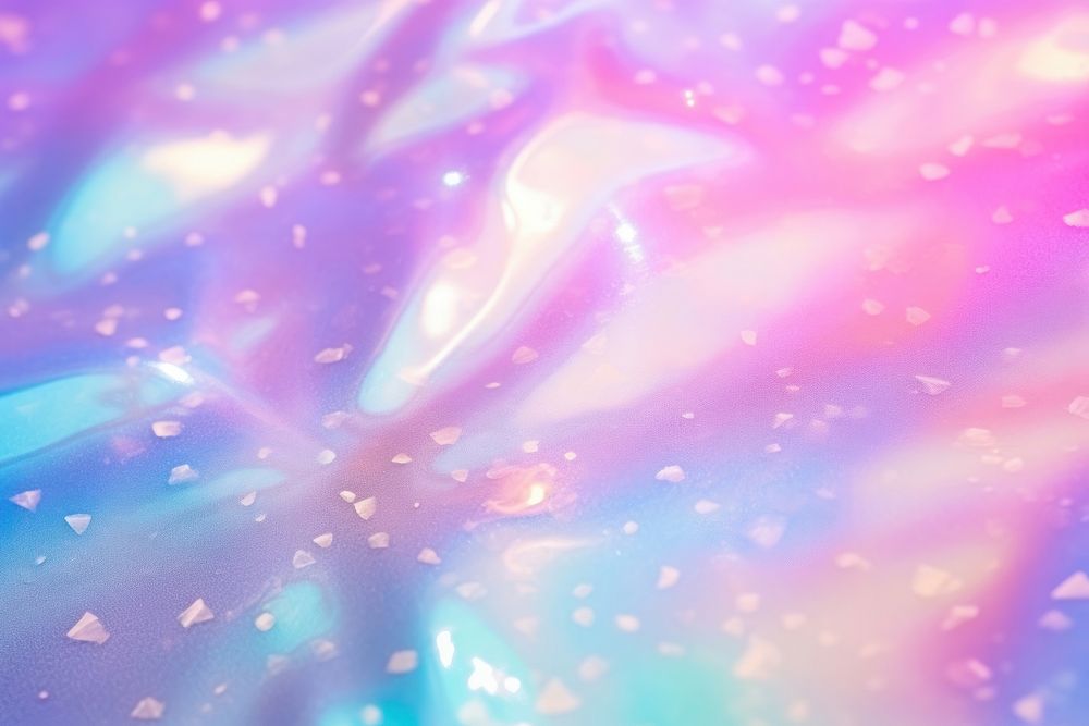 Holographic galaxy texture backgrounds glitter purple.