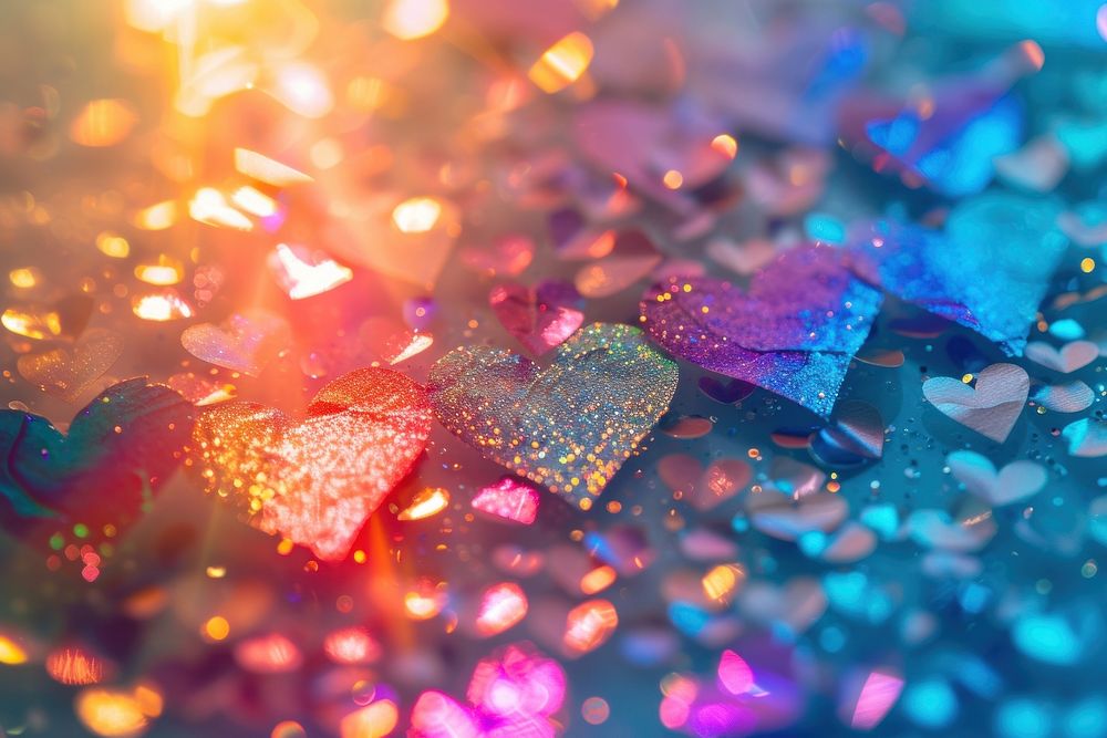 Heart texture glitter backgrounds confetti.
