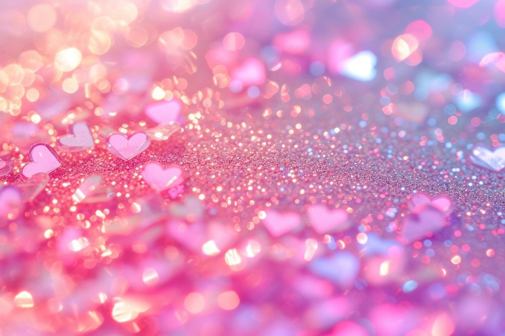 Heart texture glitter backgrounds pink.