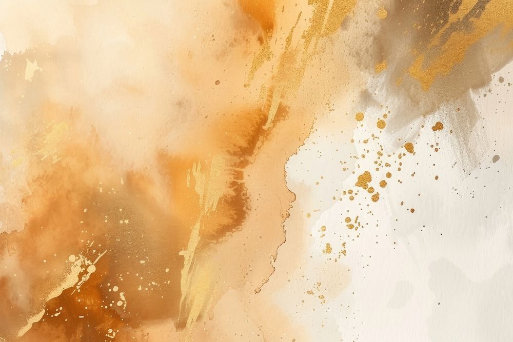 Star watercolor background backgrounds paint gold.