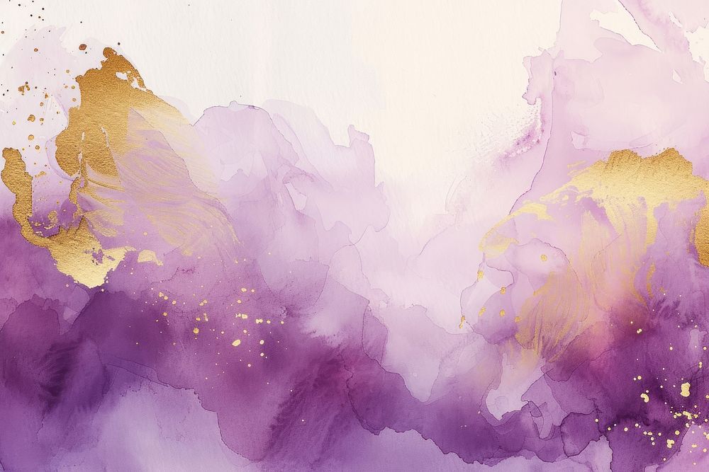 Fruit watercolor background painting purple backgrounds.