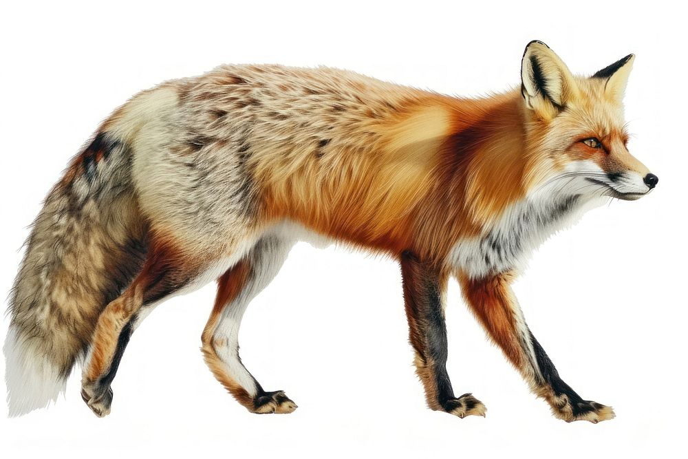 Wild fox wildlife animal mammal.