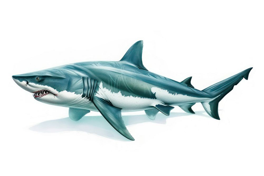 A formidable shark underwater animal fish.