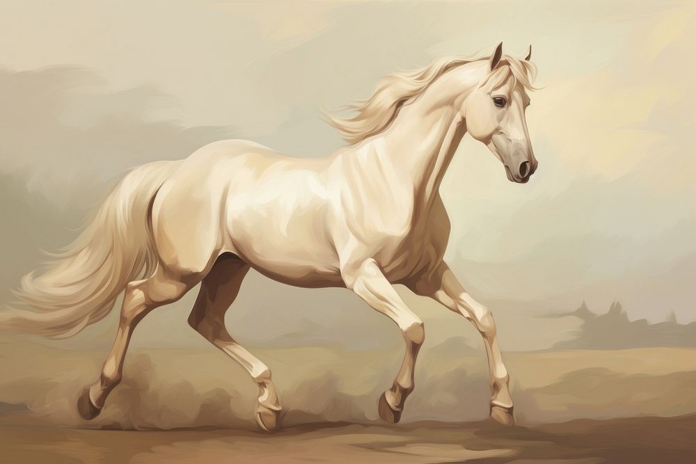 Illustration of horse stallion animal mammal.
