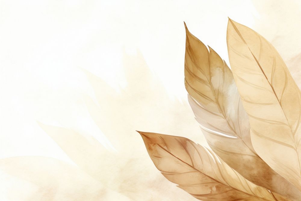 Leaf watercolor background backgrounds plant abstract.