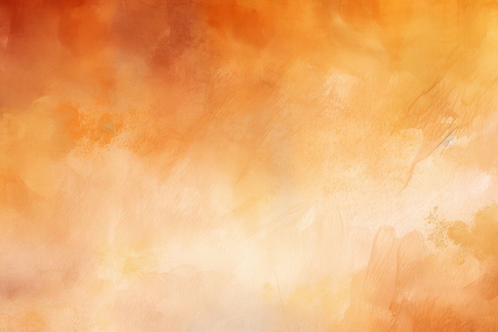 Orange watercolor background backgrounds painting abstract.