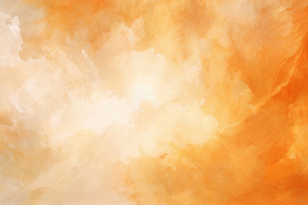 Orange watercolor background backgrounds painting parchment.