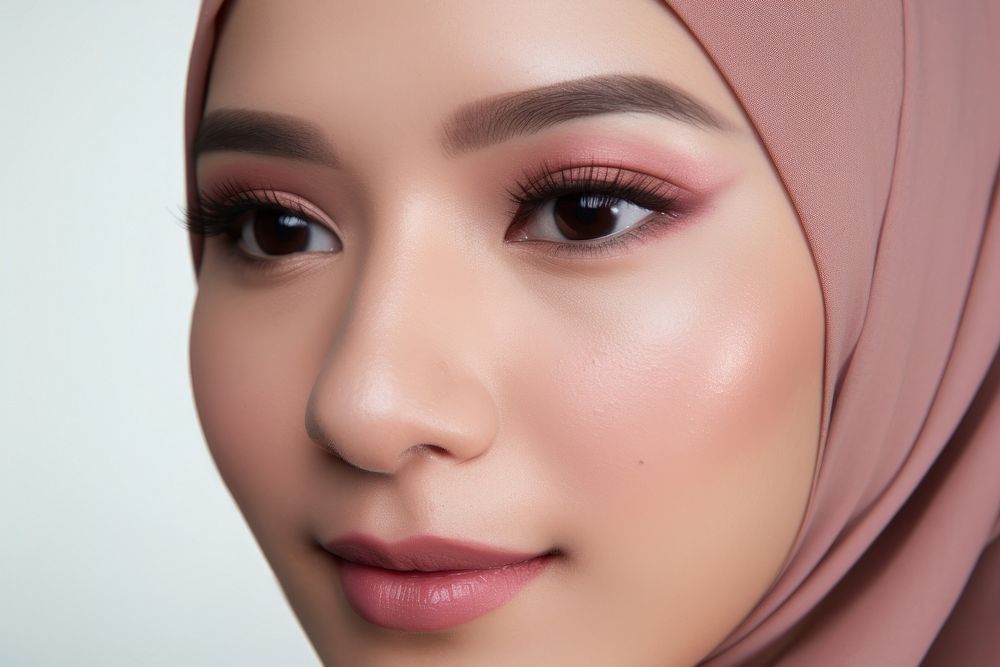 Malaysian woman skin portrait adult.