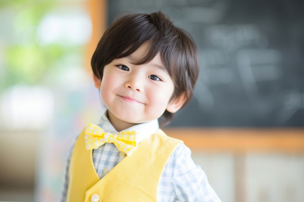 Japanese kid Teacher mathematics accessories blackboard.