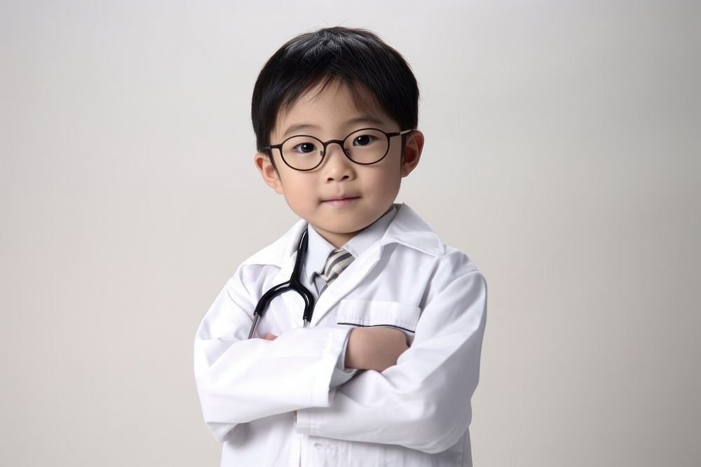 Japanese kid Physician physician doctor child.