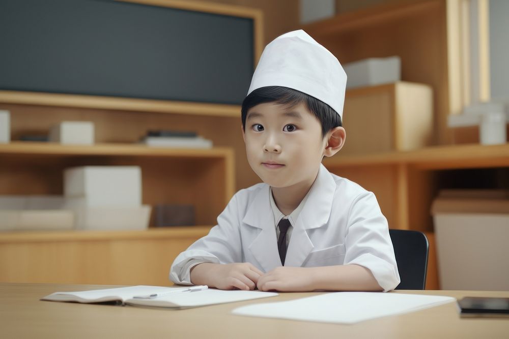 Japanese kid Physician child publication accessories.