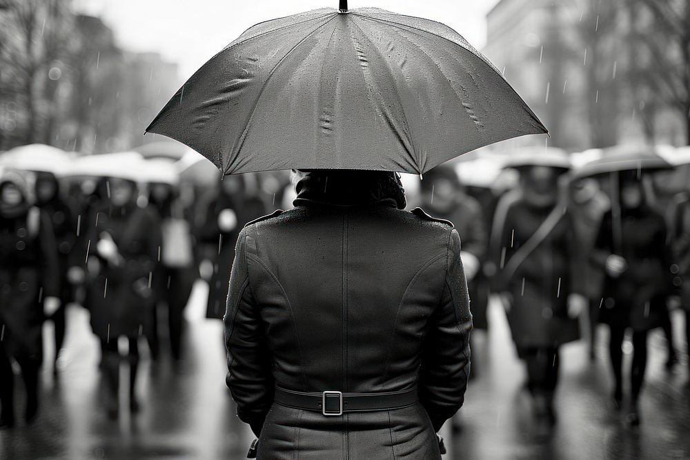 Human rights umbrella adult rain.