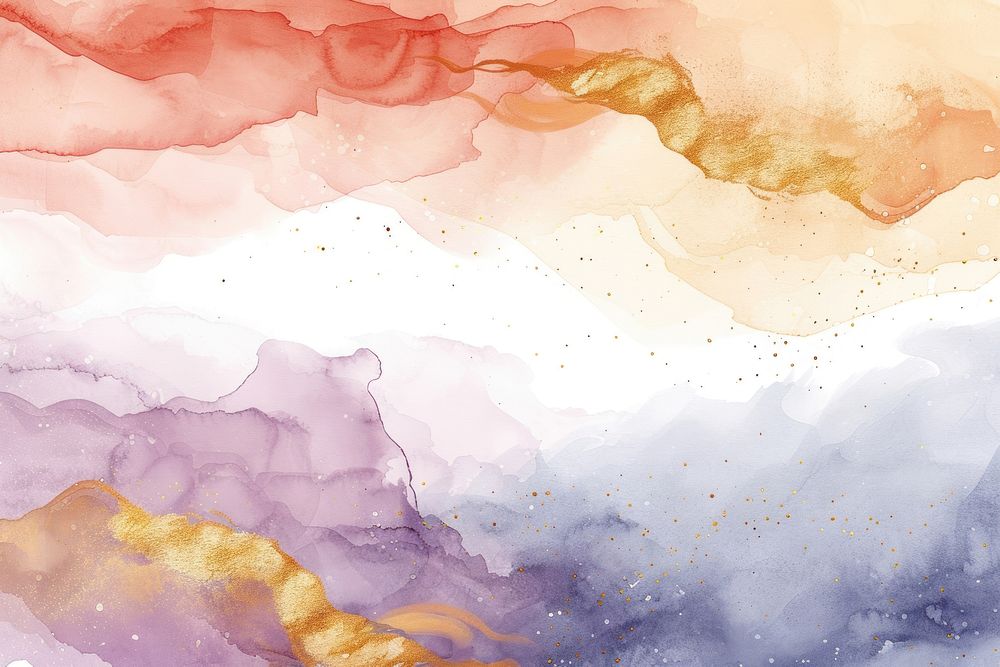Rainbow watercolor background backgrounds painting accessories.