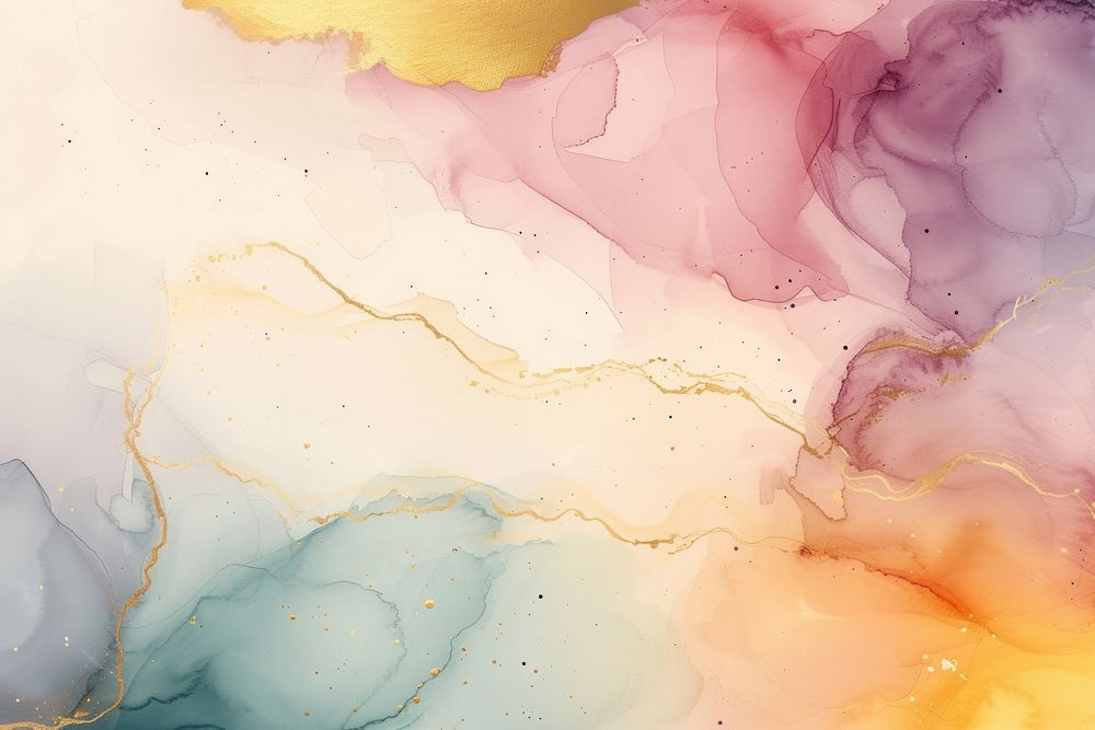 Rainbow watercolor background backgrounds paint accessories.