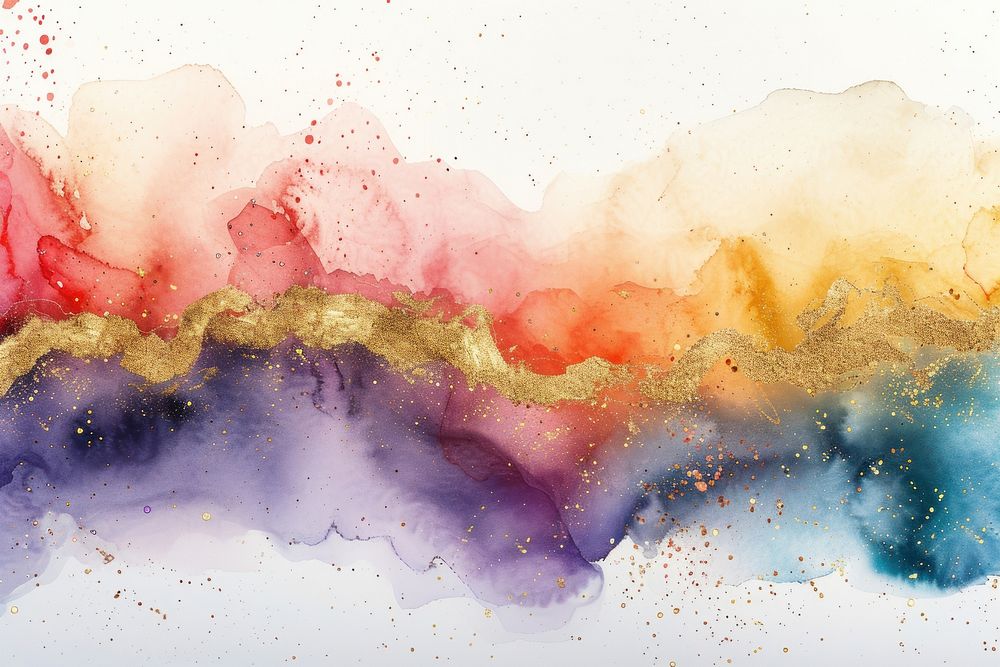 Sparkle watercolor background painting backgrounds creativity.