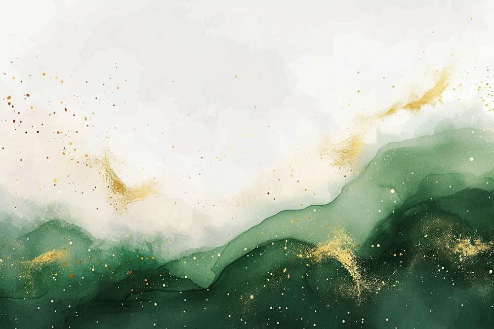 Sparkle watercolor background backgrounds painting green.