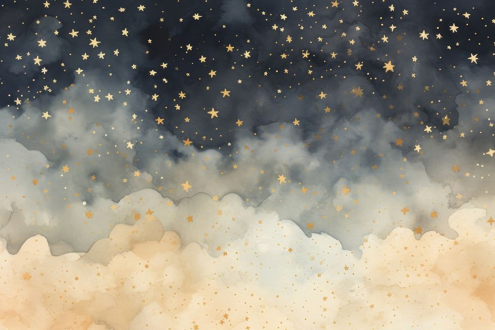 Star in the night sky watercolor background backgrounds smoke abstract.