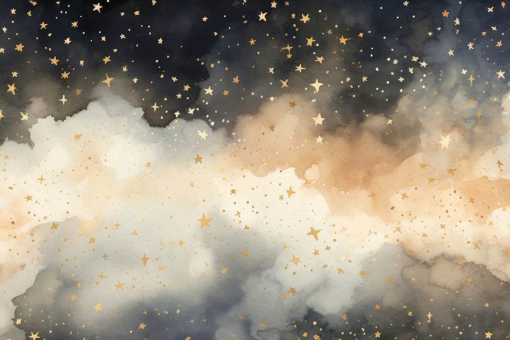 Star in the night sky watercolor background backgrounds defocused exploding.