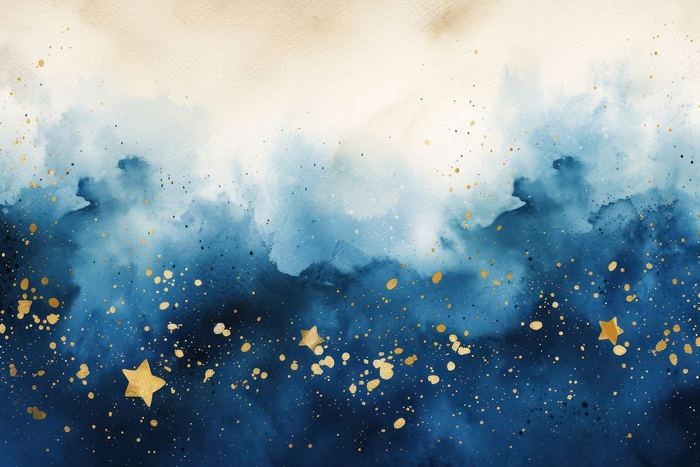 Star watercolor background backgrounds painting space.