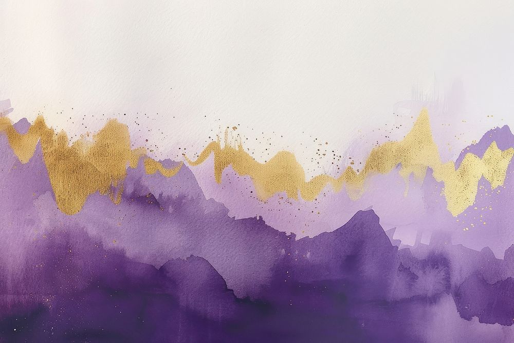 Sun watercolor background painting purple backgrounds.